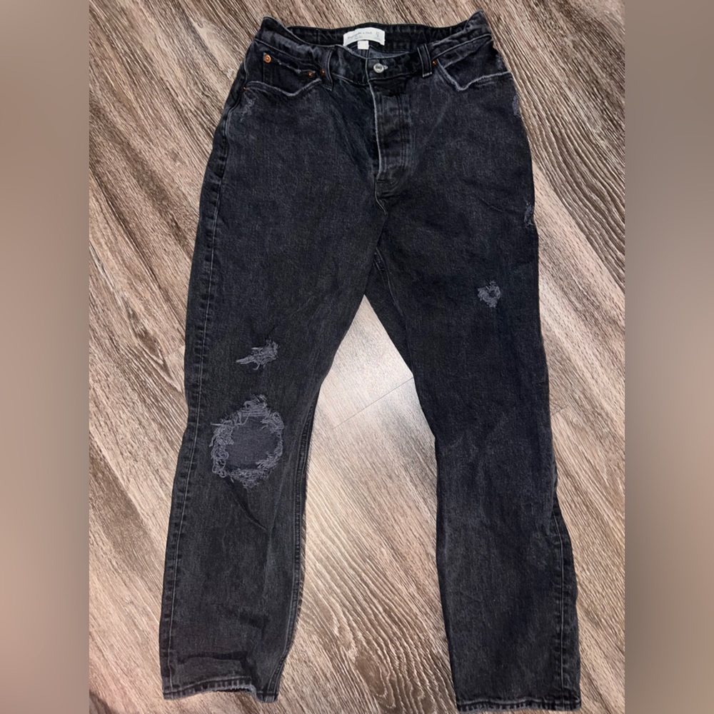 Abercrombie and Fitch curve love Dad jeans